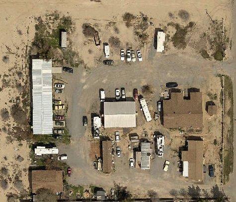 1130 N Leslie St, Pahrump, NV for sale - Aerial - Image 1 of 7