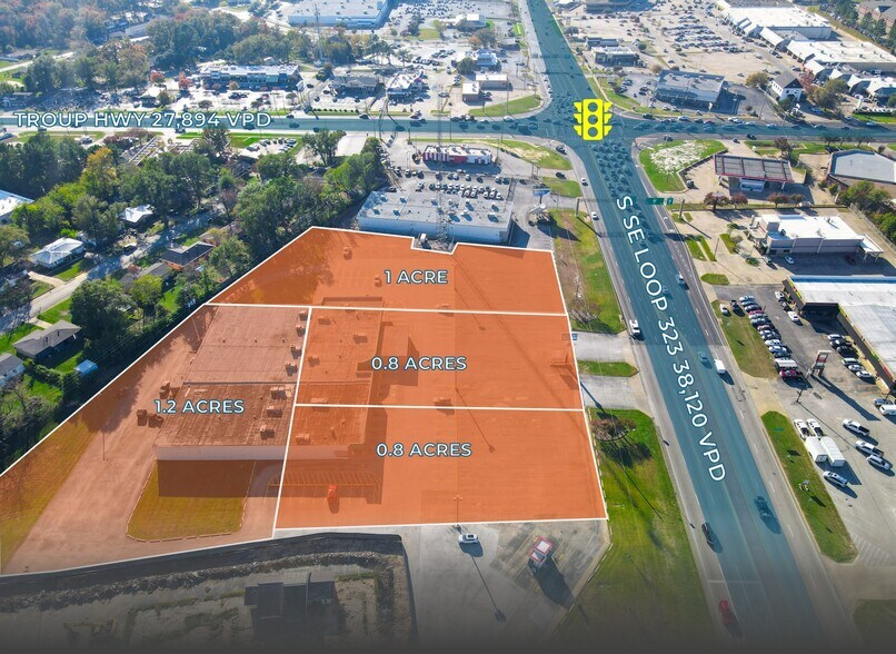 SE Loop 323 & Troup Hwy, Tyler, TX for lease - Building Photo - Image 1 of 2