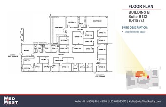 8950 Villa La Jolla Dr, La Jolla, CA for lease Floor Plan- Image 1 of 1