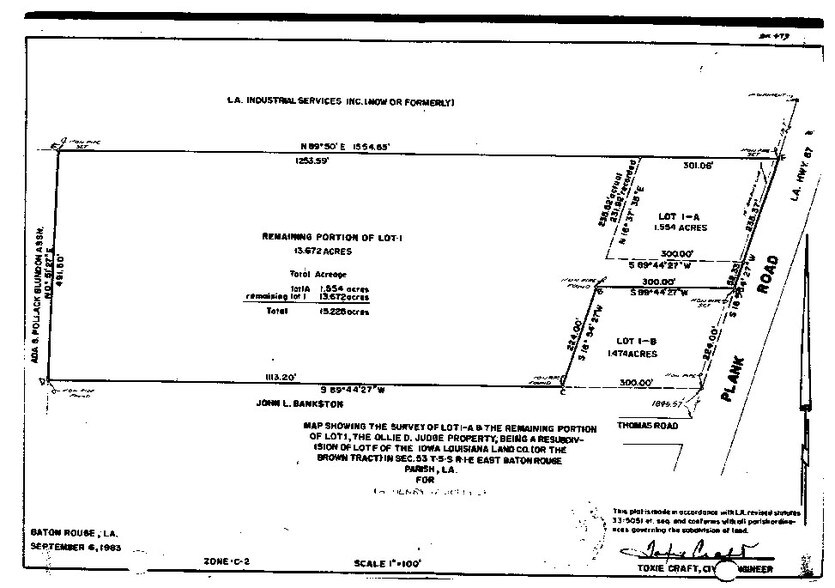 13091 Plank Rd, Baker, LA for sale - Building Photo - Image 1 of 1