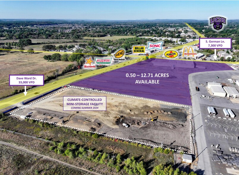 1150 Dave Ward Dr, Conway, AR 72034 Development Opportunity