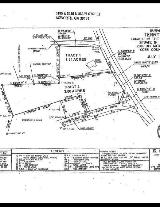 5195 N Main St, Acworth, GA 30101 Land for Sale