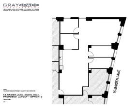 15 Maiden Ln, New York, NY for lease Floor Plan- Image 1 of 2