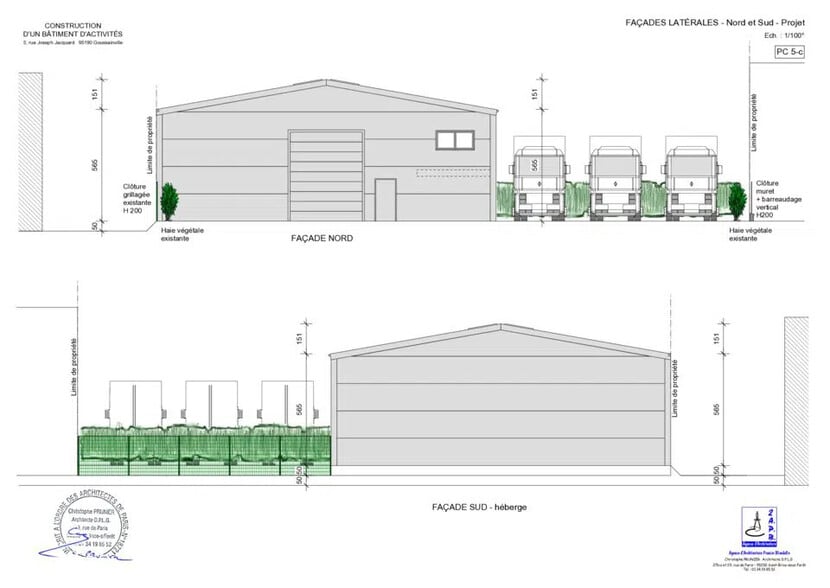 Flex in Goussainville for lease - Floor Plan - Image 1 of 3