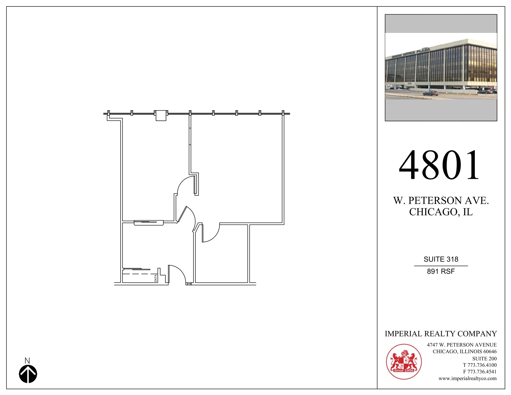 4801 W Peterson Ave, Chicago, IL for lease Site Plan- Image 1 of 1