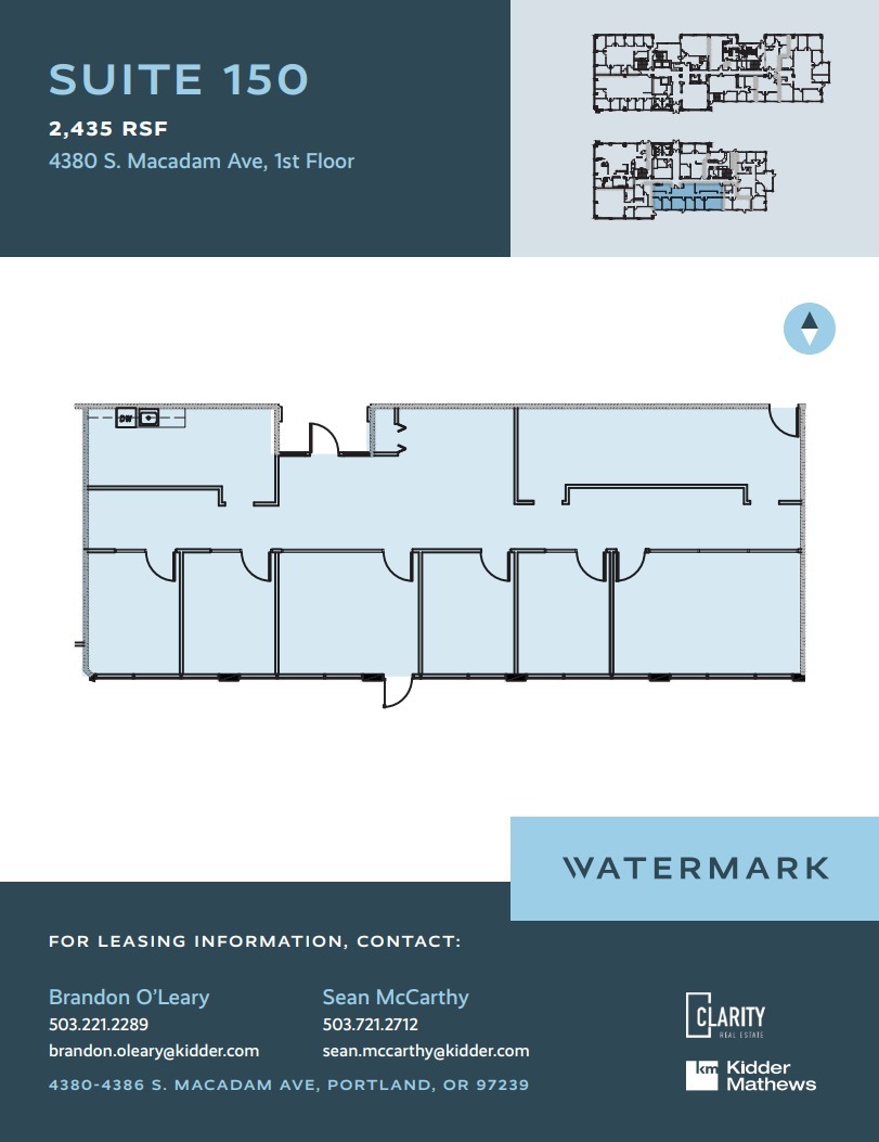 4380 S Macadam Ave, Portland, OR for lease Floor Plan- Image 1 of 1