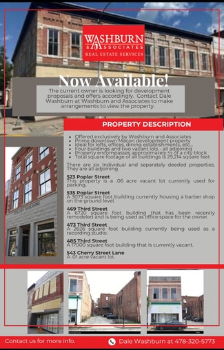 More details for Third and Poplar Street Portfolio – for Sale, Macon-Bibb, GA
