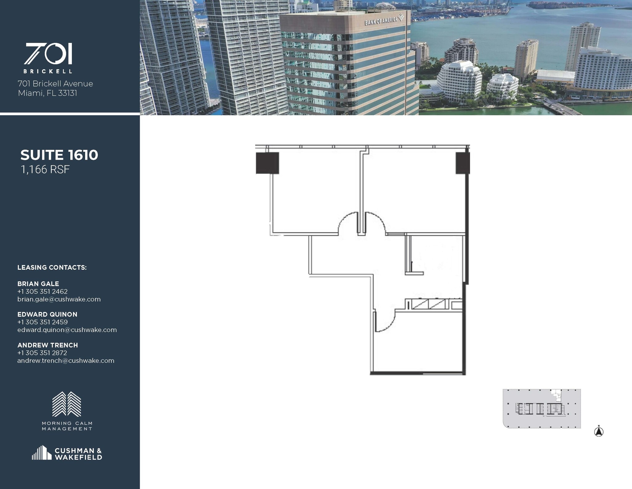 701 Brickell Ave, Miami, FL for lease Floor Plan- Image 1 of 1