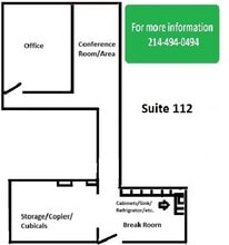 833 E Arapaho Rd, Richardson, TX for lease Floor Plan- Image 1 of 1
