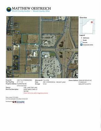 More details for I-280 and Bahnsen Rd Portfolio Sale – Land for Sale, Perrysburg, OH