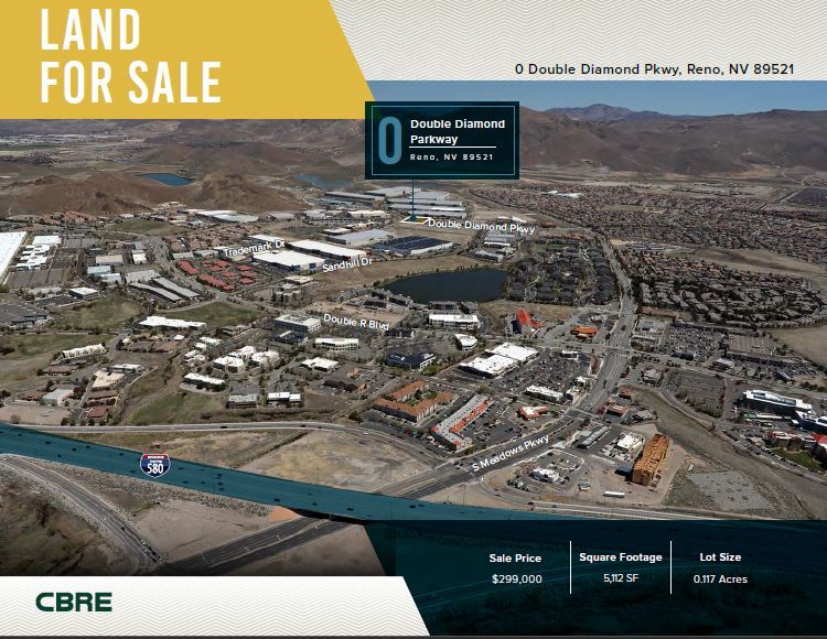 APN: 163-261-10 Double Diamond Pkwy, Reno, NV for sale - Other - Image 1 of 3