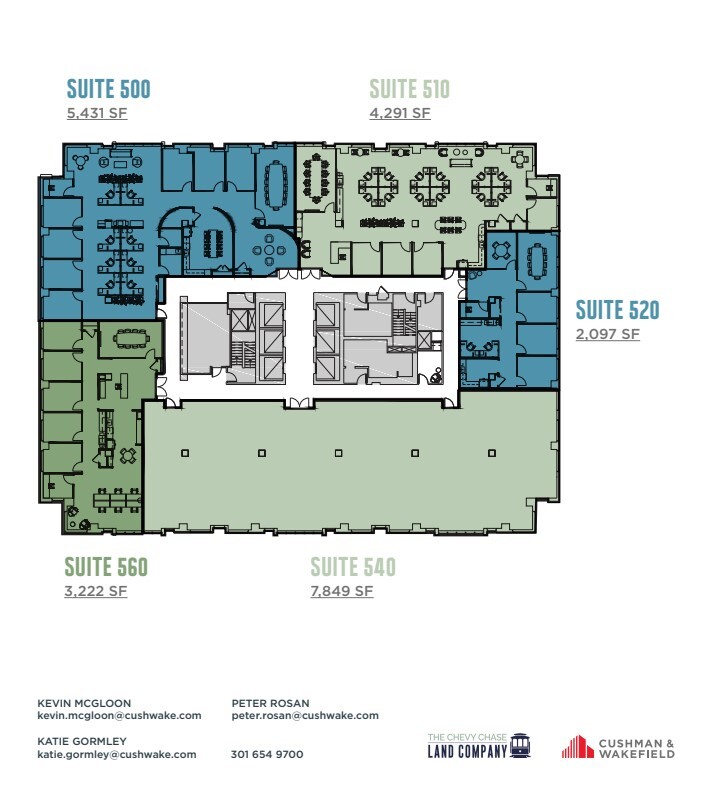 2 Bethesda Metro Ctr, Bethesda, MD for lease Floor Plan- Image 1 of 1