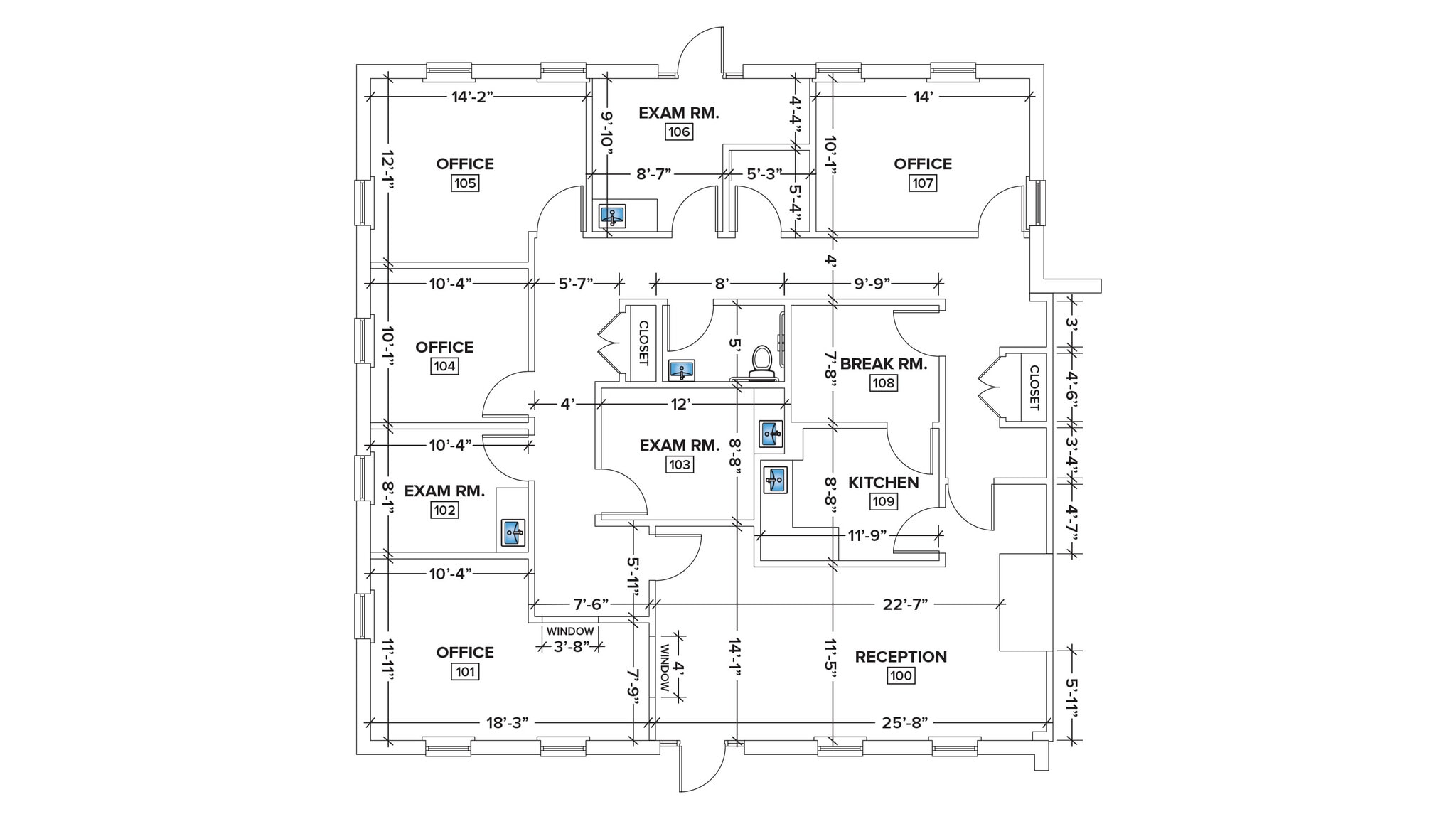 211 Commons Way, Princeton, NJ for lease Floor Plan- Image 1 of 2