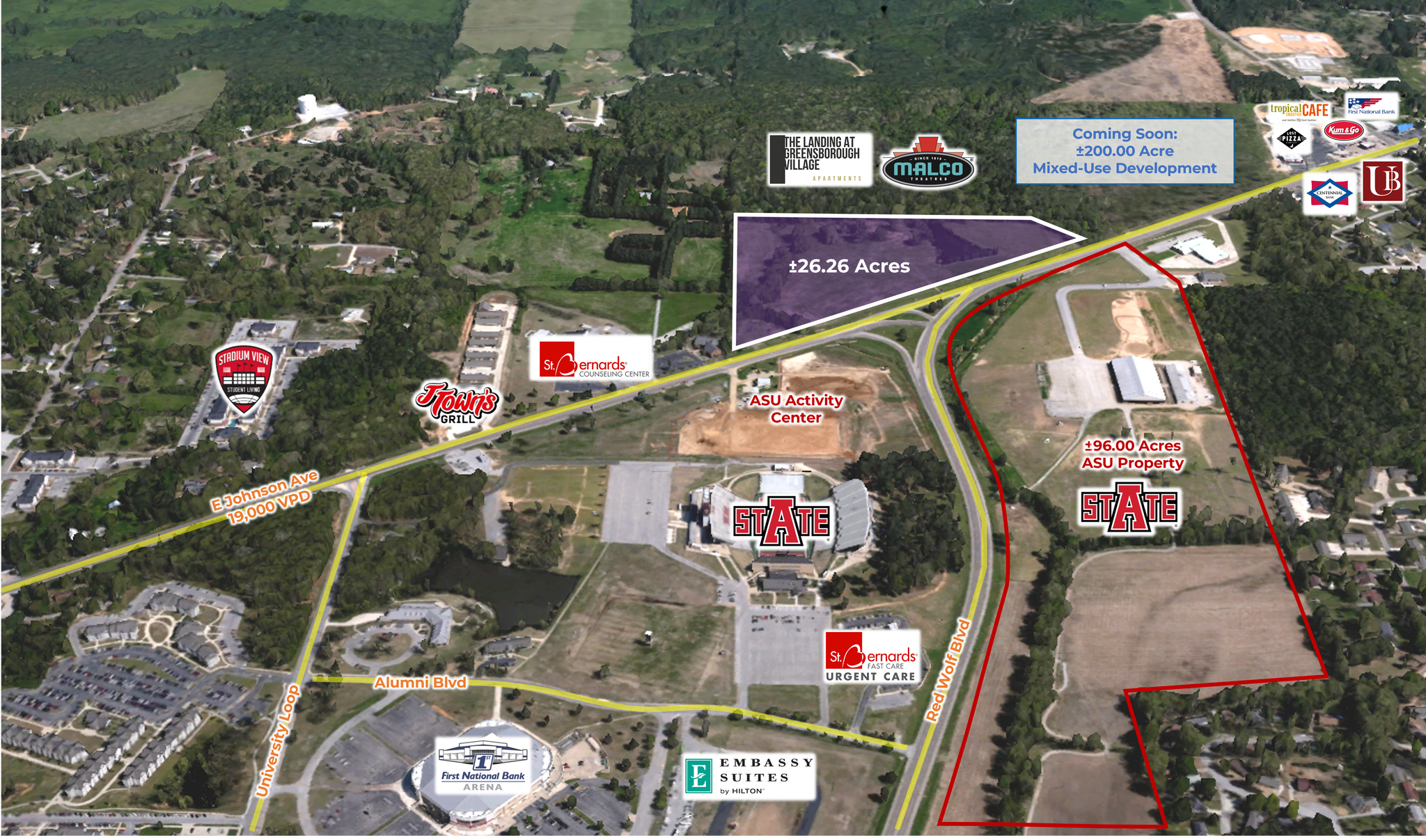 2692-3006 E Johnson Ave, Jonesboro, AR for lease Building Photo- Image 1 of 2