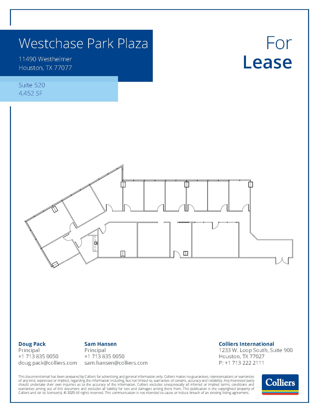 11490 Westheimer Rd, Houston, TX for lease Floor Plan- Image 1 of 1