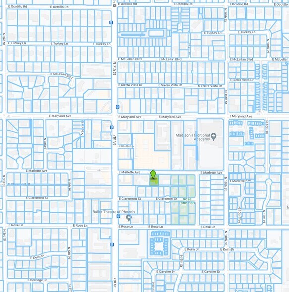 733 E Marlette Ave, Phoenix, AZ for sale - Plat Map - Image 2 of 2