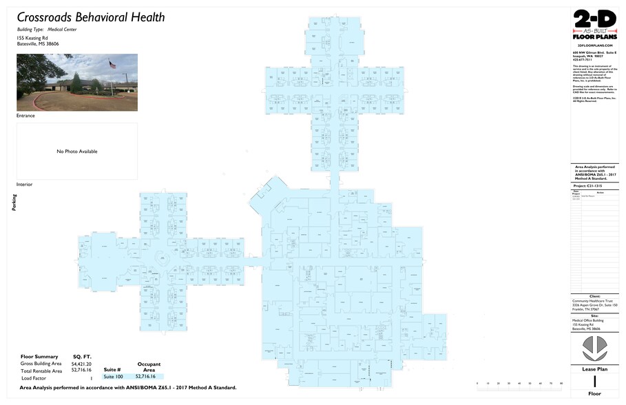 155 Keating Rd, Batesville, MS for lease - Site Plan - Image 2 of 2