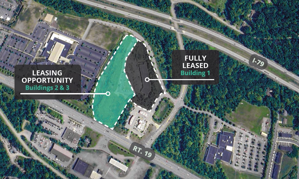 100 Century Blvd, Cranberry Township, PA for lease - Aerial - Image 3 of 4