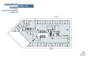 11757 Katy Fwy, Houston, TX for lease Floor Plan- Image 1 of 2