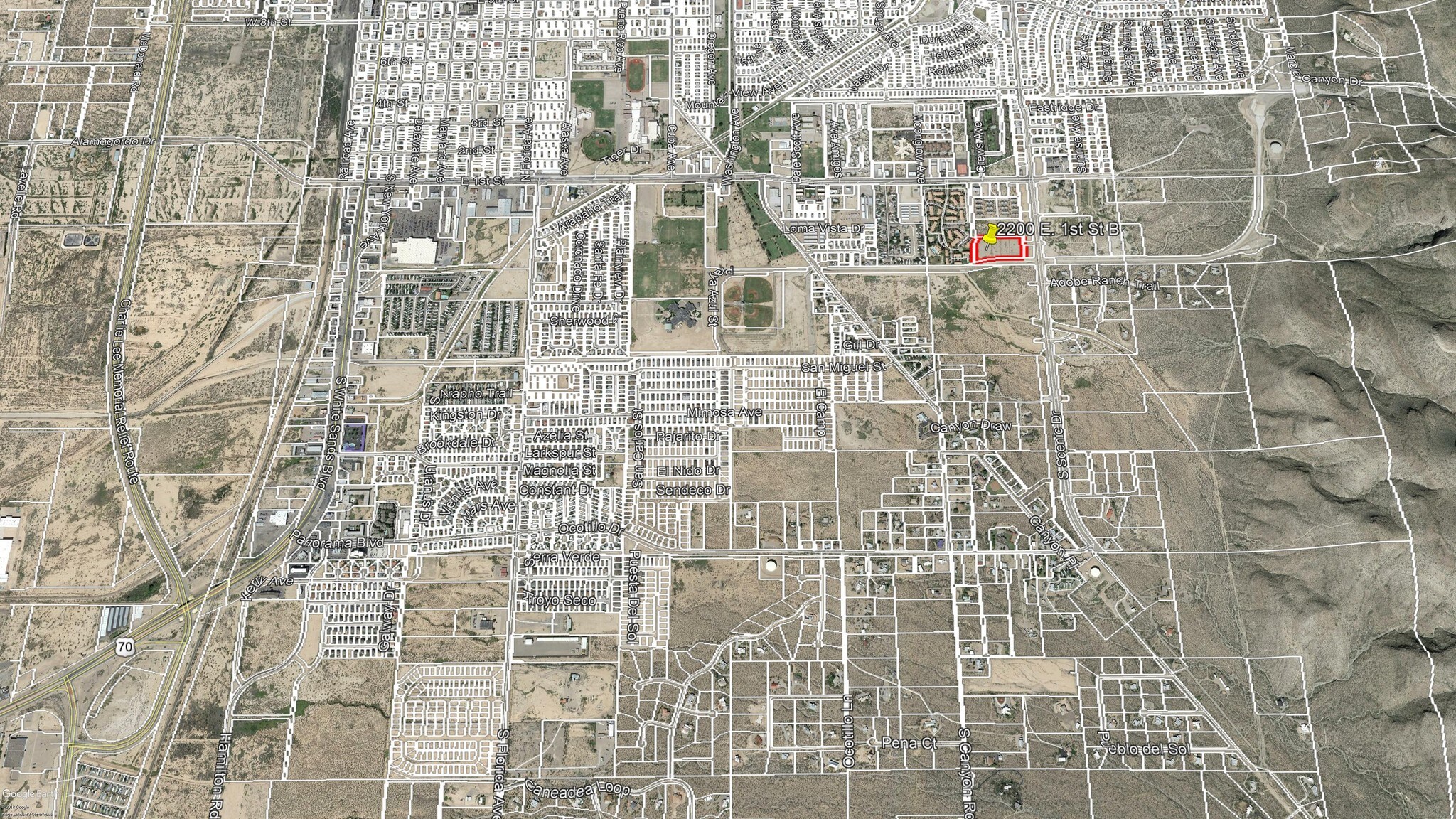 2200 1st St, Alamogordo, NM 88310 2200 B 1st St