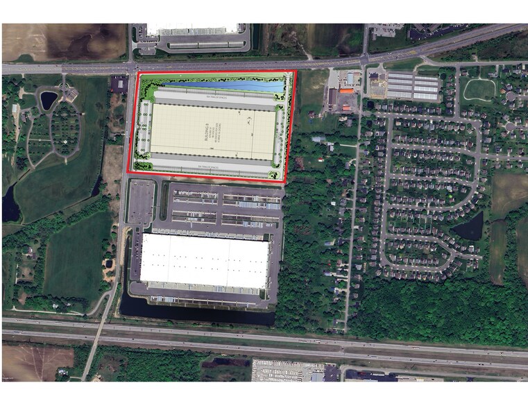 11713 National Rd, Etna, OH for lease - Aerial - Image 2 of 2