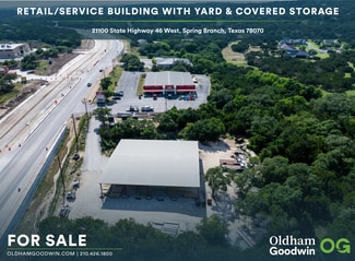 More details for 21100 State Highway 46 W, Spring Branch, TX - Retail for Sale