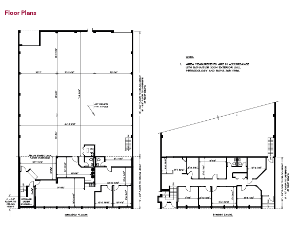 1615 Venables St, Vancouver, BC for lease Floor Plan- Image 1 of 1