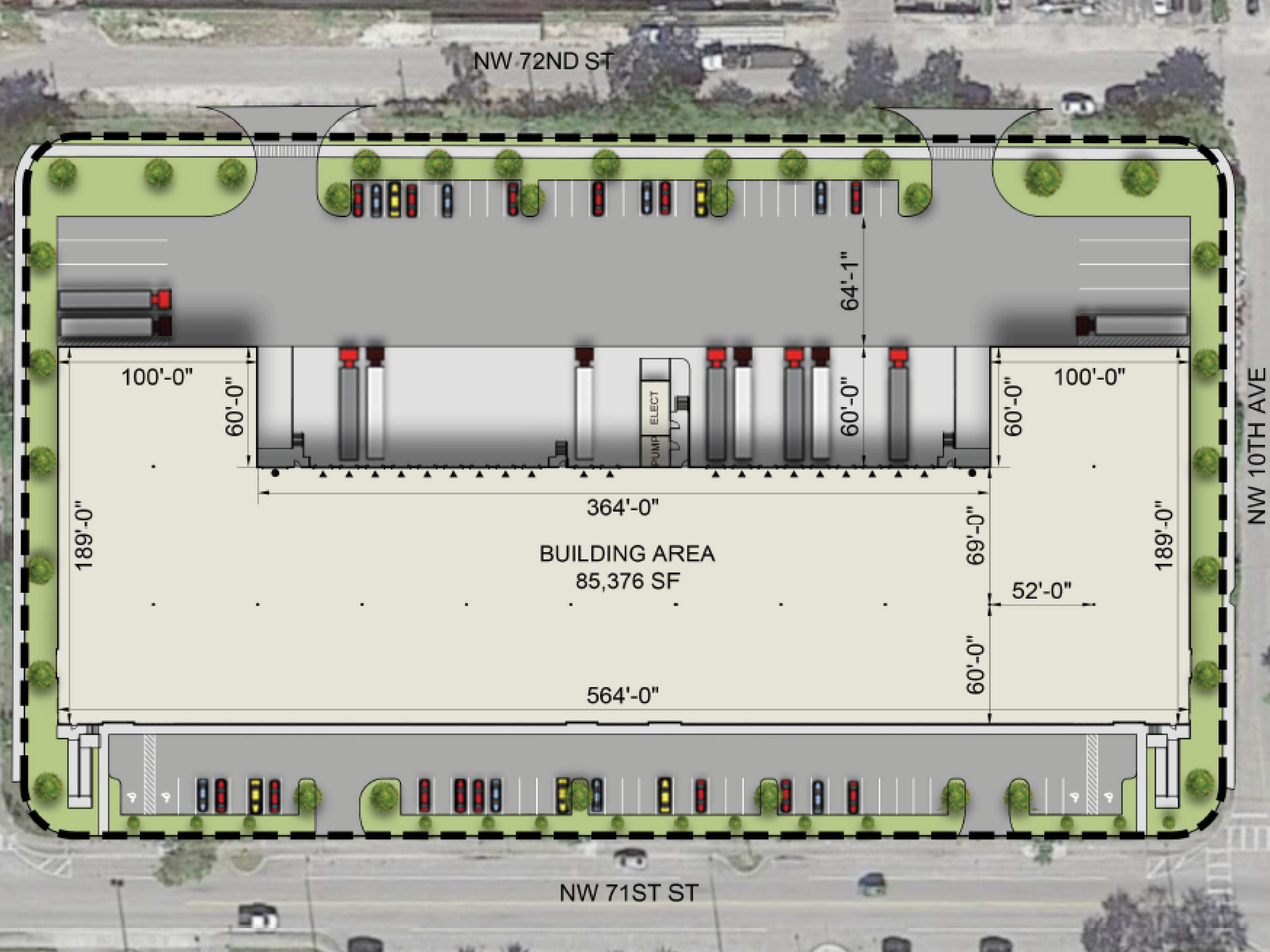 1010 NW 72nd St, Miami, FL for lease Site Plan- Image 1 of 1