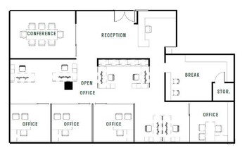 451 A St, San Diego, CA for lease Floor Plan- Image 1 of 1