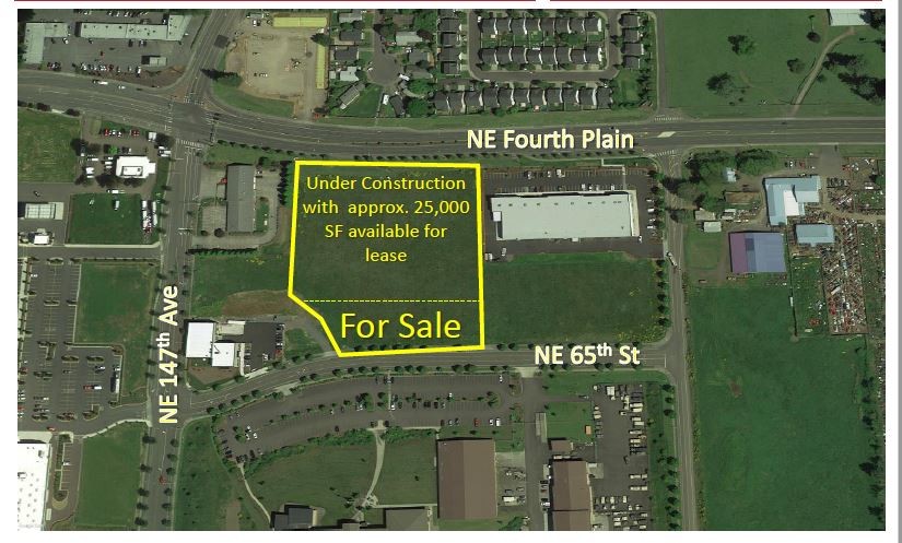 Fourth Plain Blvd & Northeast 147th Ave, Vancouver, WA for sale - Aerial - Image 1 of 1