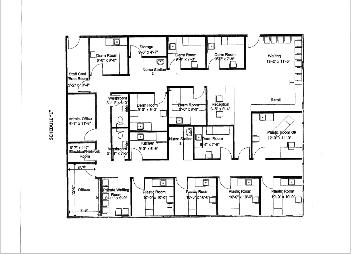 3075 Hospital Gate, Oakville, ON for lease Floor Plan- Image 1 of 1