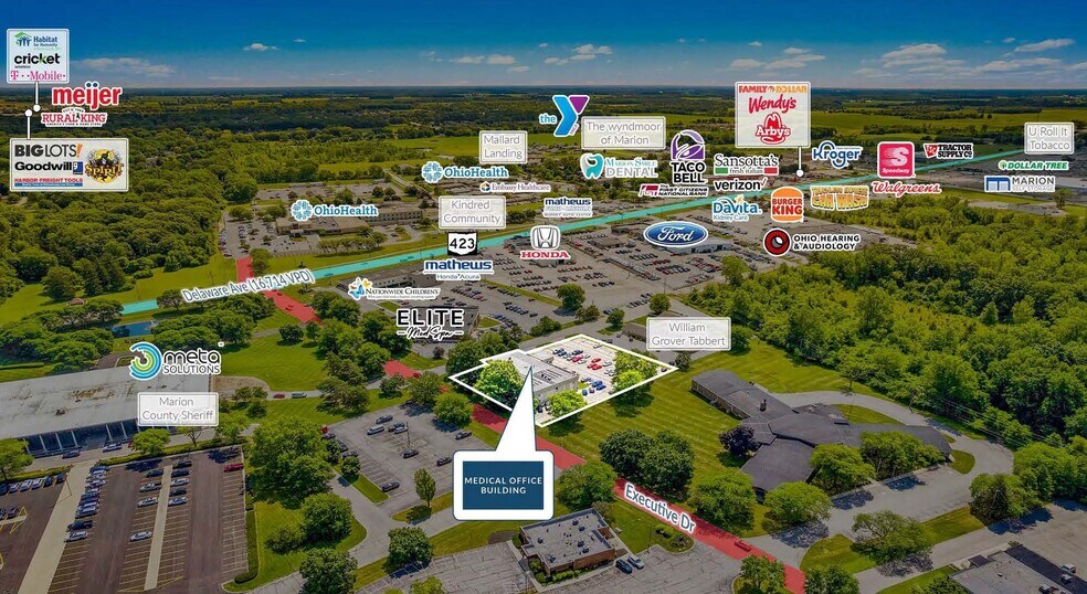 125 Executive Dr, Marion, OH 43302 Medical Office Building