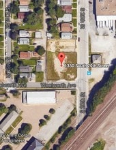 1350 S 20th St, Omaha, NE - AERIAL map view