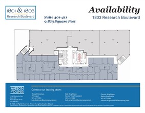 1801 Research Blvd, Rockville, MD for lease Floor Plan- Image 1 of 1