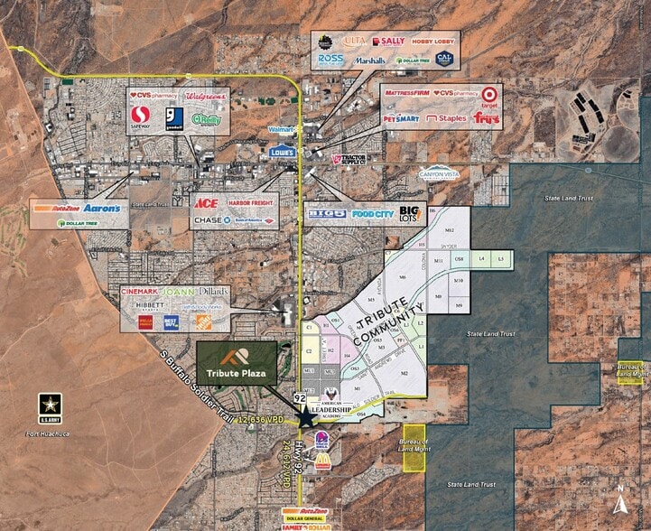 4001 Buffalo Soldier Trail, Sierra Vista, AZ for lease - Building Photo - Image 3 of 4