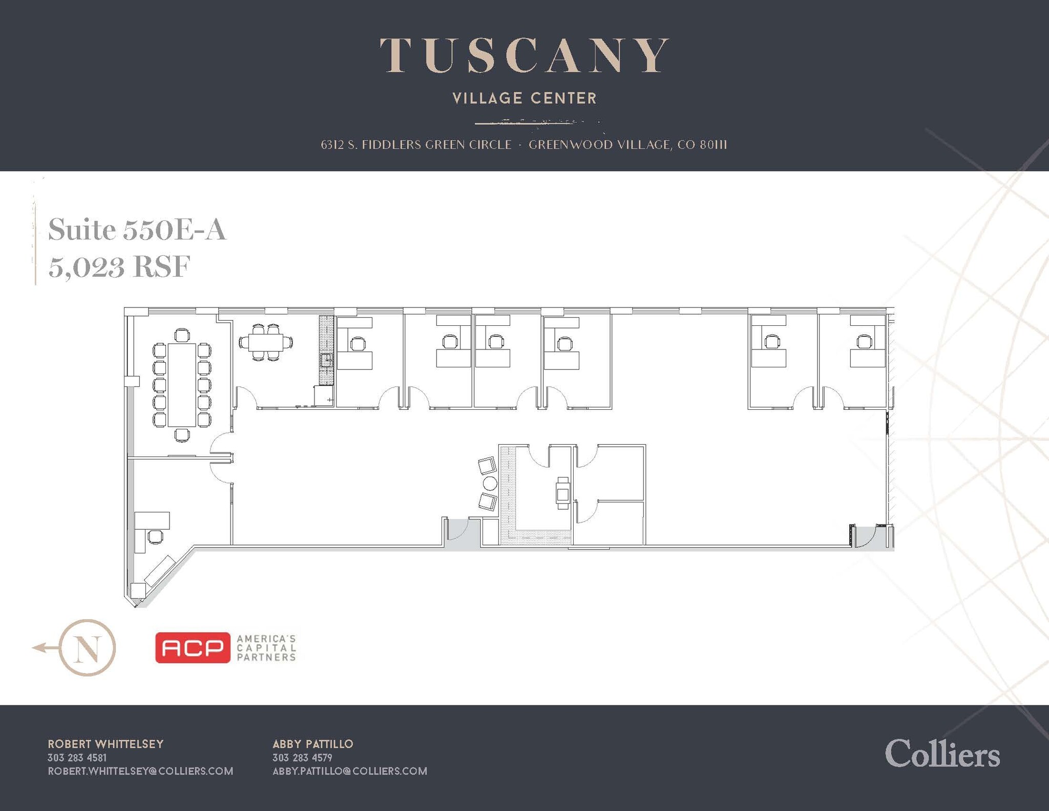 6312 S Fiddlers Green Cir, Greenwood Village, CO for lease Floor Plan- Image 1 of 1