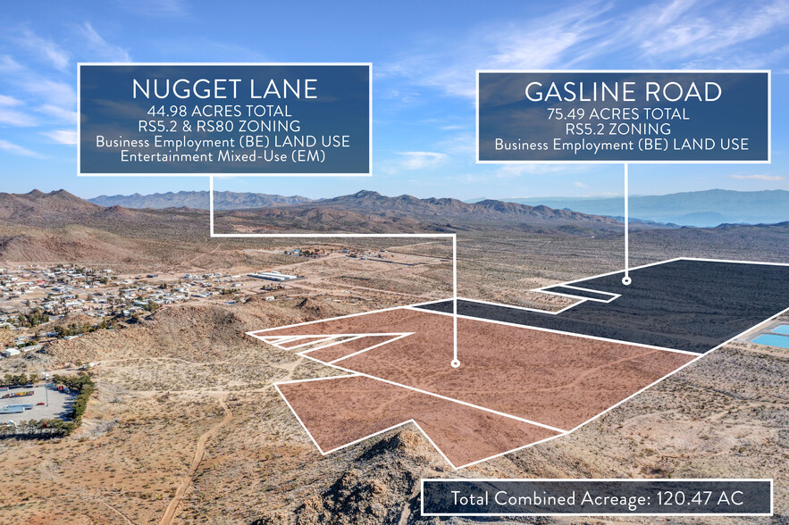 S Nugget Lane & S Gasline Road, Searchlight, NV for sale - Building Photo - Image 2 of 6