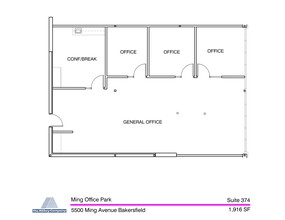 5500 Ming Ave, Bakersfield, CA for lease Site Plan- Image 1 of 1