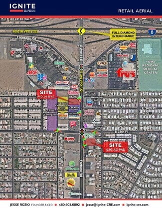 More details for 00 Fortuna Rd, Yuma, AZ - Land for Lease