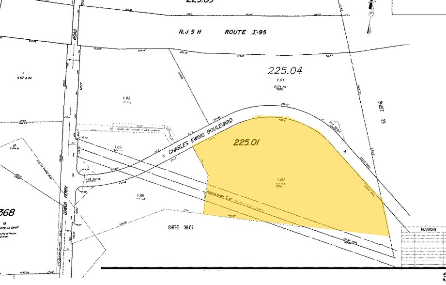 801 Princeton South Corporate Ctr, Ewing, NJ for lease - Plat Map - Image 2 of 7