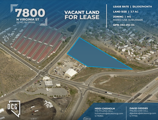 More details for 7800 N Virginia St, Reno, NV - Land for Lease