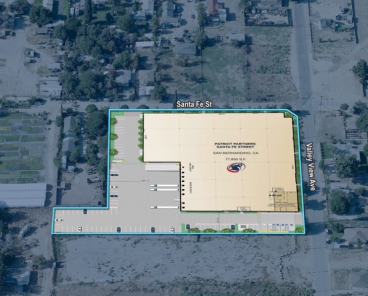 575 E Santa Fe St, San Bernardino, CA for sale - Site Plan - Image 2 of 4