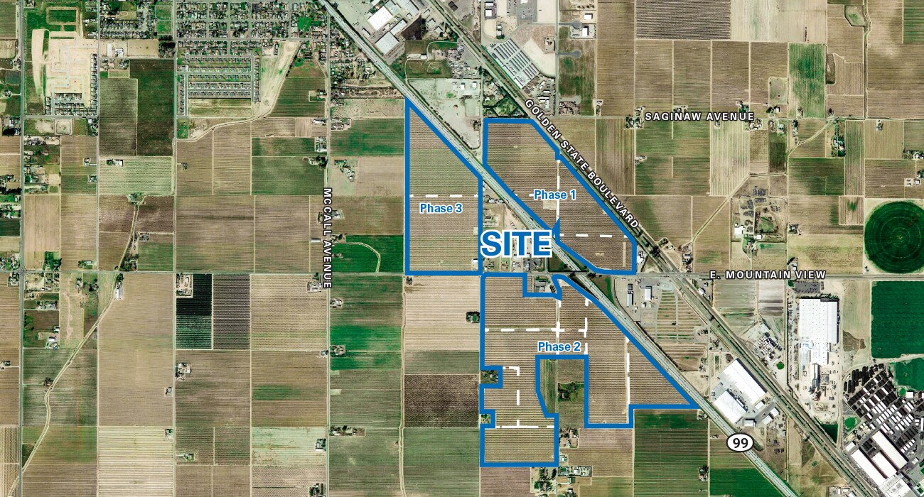 E Mountain View Ave, Selma, CA for sale Aerial- Image 1 of 1