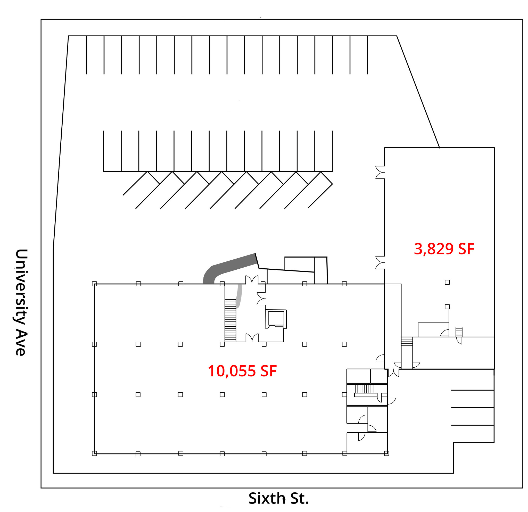 811 University Ave, Berkeley, CA for sale Site Plan- Image 1 of 1