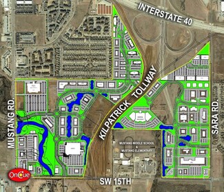 More details for Interstate 40 & John Kilpatrick Tollway, Yukon, OK - Land for Sale