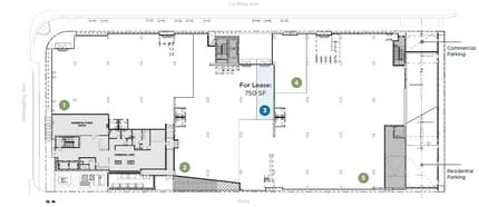 900 N La Brea Ave, West Hollywood, CA for lease Floor Plan- Image 1 of 10