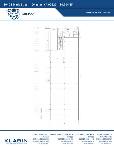 3040 E Maria St, Rancho Dominguez, CA for lease - Site Plan - Image 2 of 5