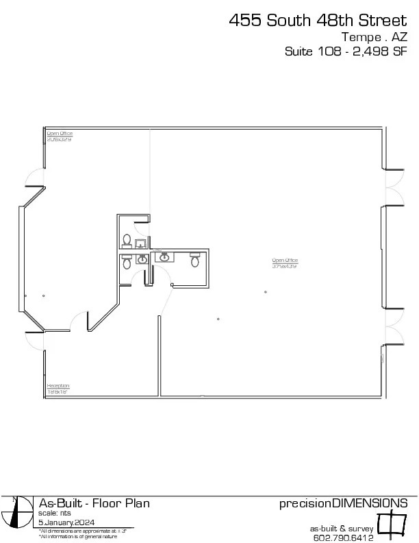 637 S 48th St, Tempe, AZ for lease Floor Plan- Image 1 of 1