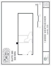 12000 Westheimer Rd, Houston, TX for lease Site Plan- Image 1 of 1