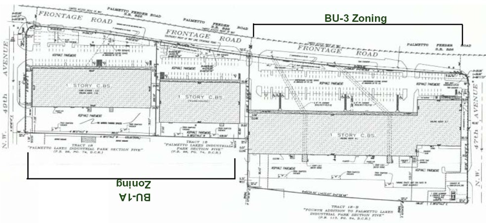 4804 NW 167th St, Miami Lakes, FL for sale - Plat Map - Image 1 of 1